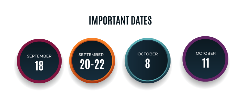 IMPORTANT DATES: Family - 1