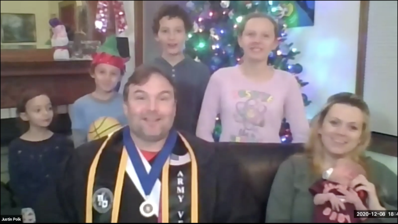 Screenshot of award winner