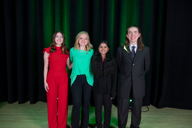 Evening with 4-H students