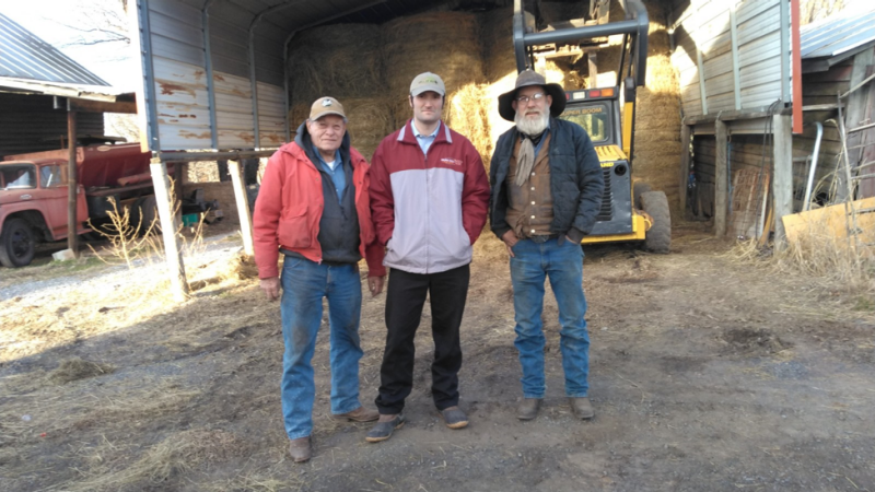 Image of John Benner, Frank Nolen, and Will Nolen.