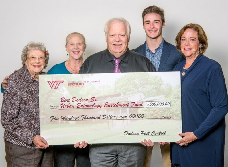 Bert Dodson Sr. and family