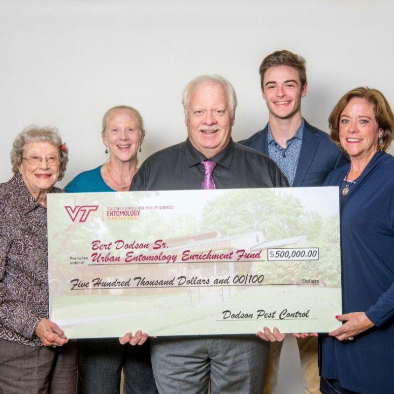 Bert Dodson and family