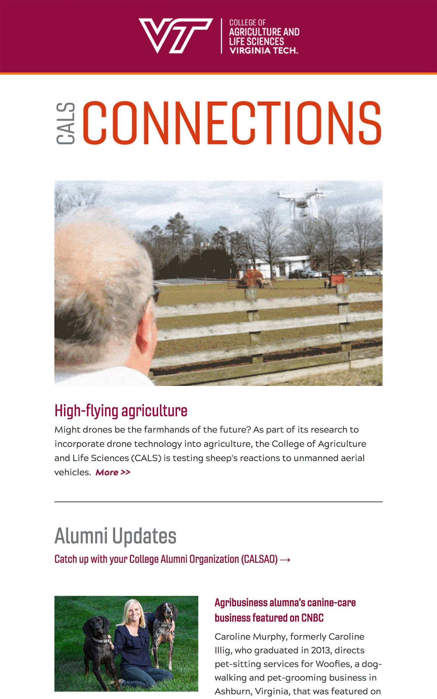 CALS Connections (February 2018) CALS Connections (February 2018)
