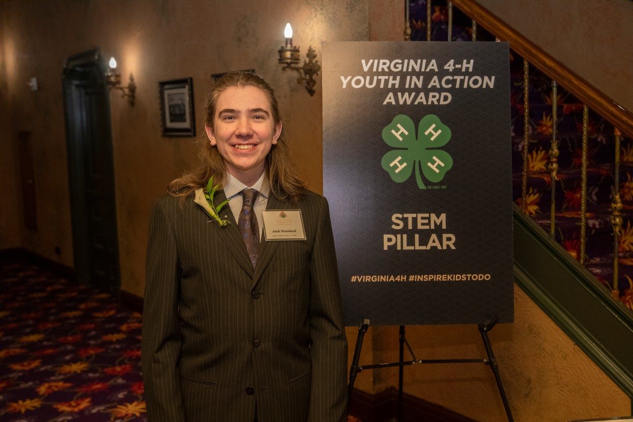 2023 STEM Pillar Youth In Action Award Winner - Jack Woodard, Fauquier County