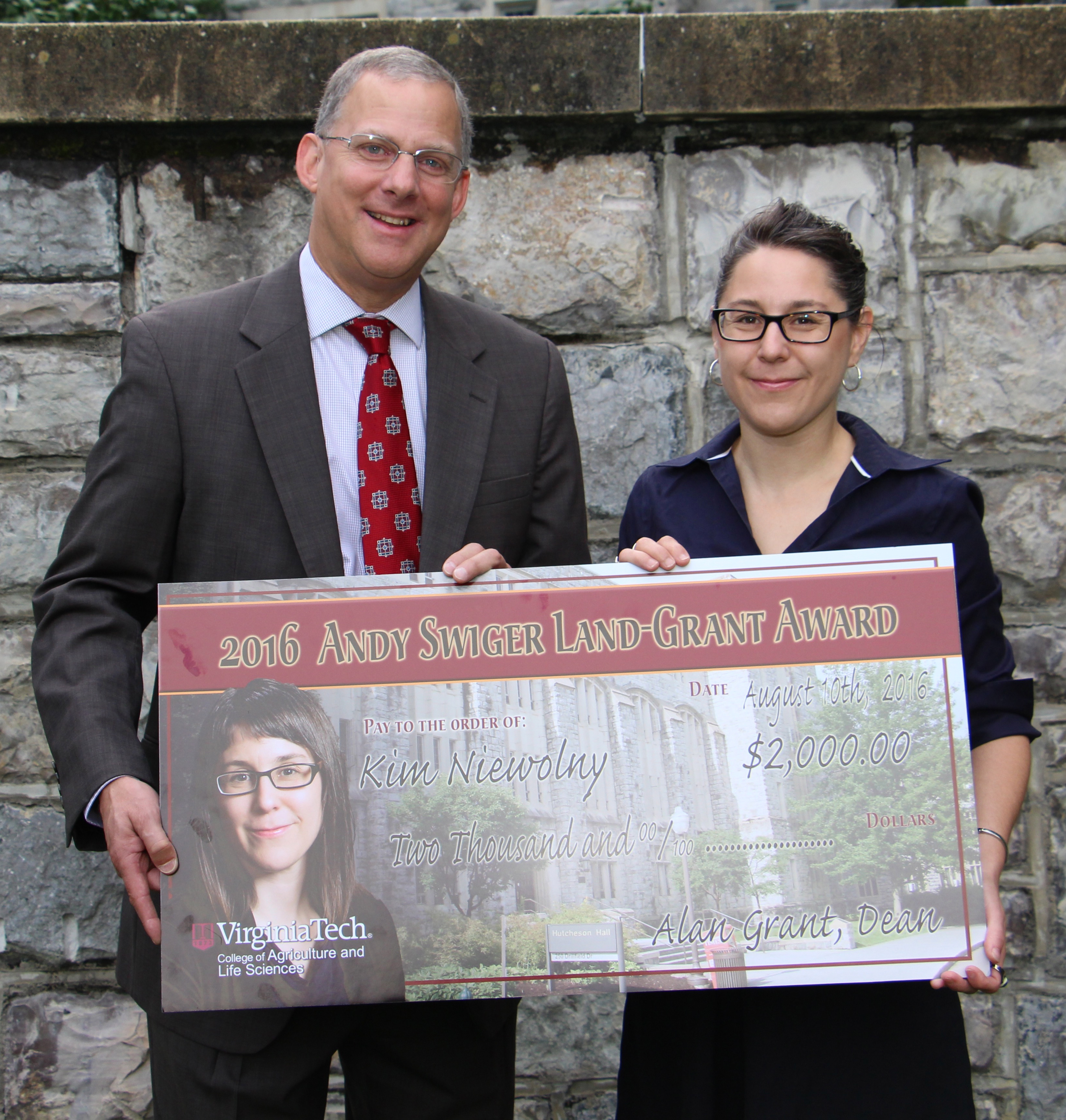 Andy Swiger Land-Grant Award 