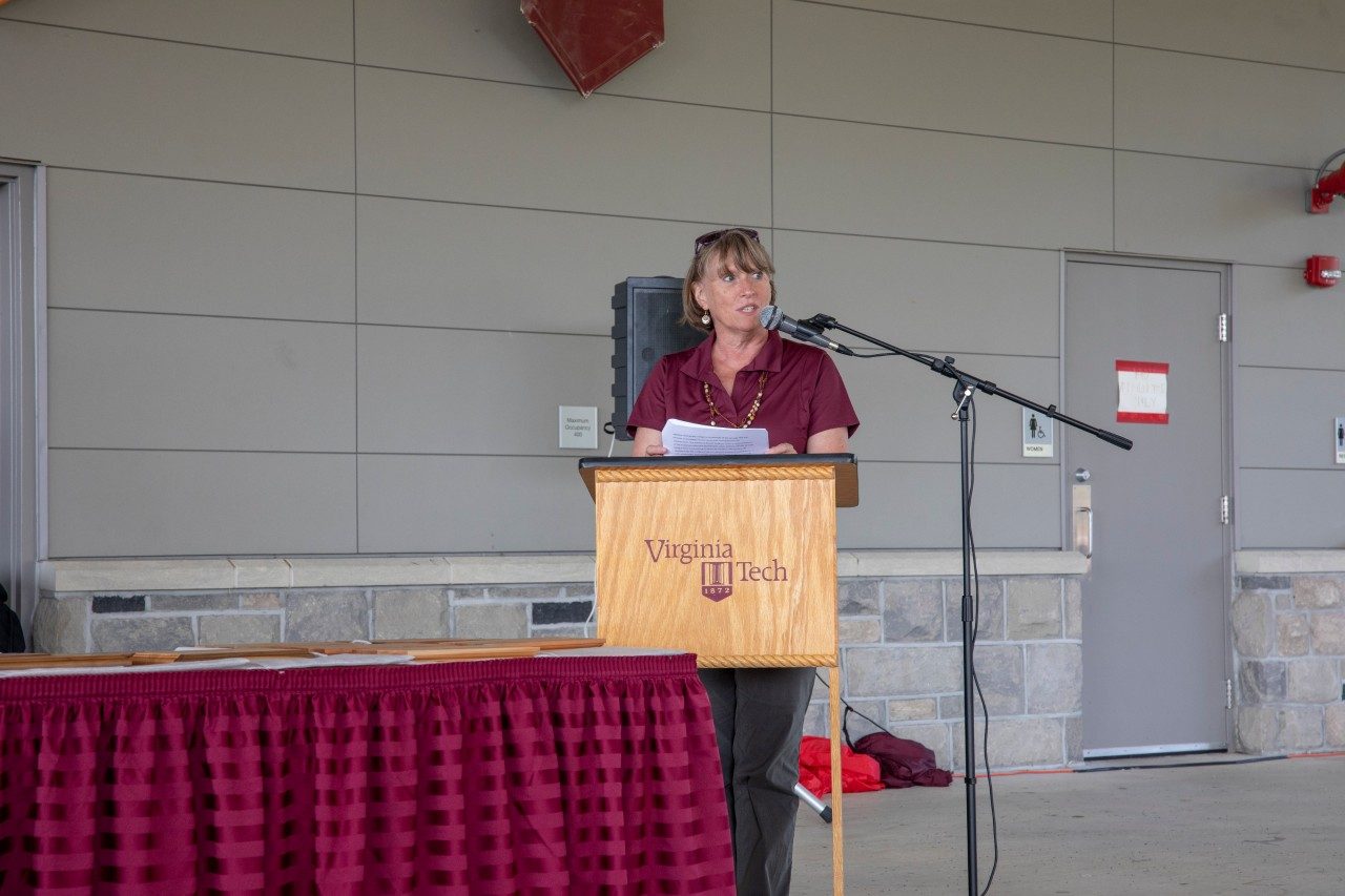 Sue Duncan, Director of Center for Advanced Innovation in Agriculture and the Associate Director of the Virginia Agricultural Experiment Station