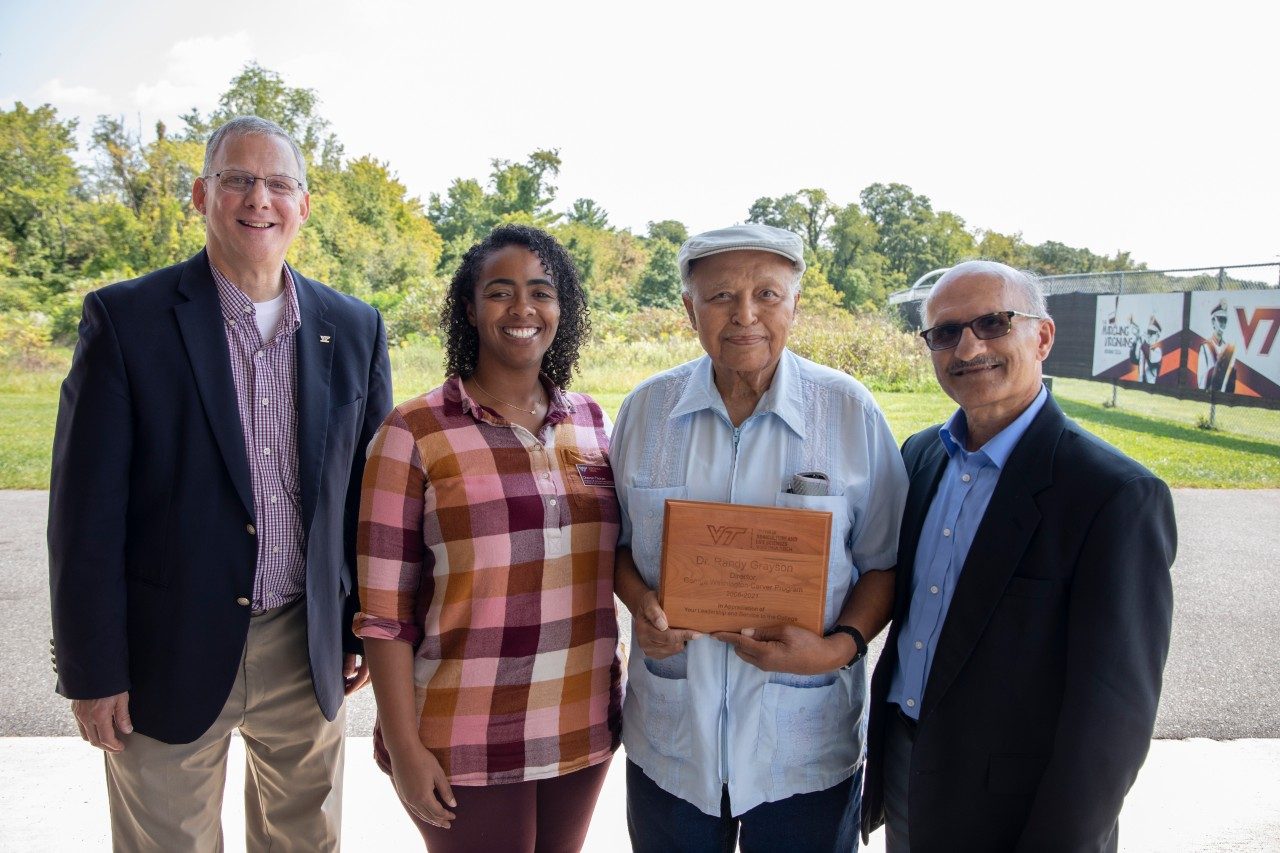 Dean Alan Grant, Chevon Thorpe, Dr. Randy Grayson, Dr. Saied Mostaghimi