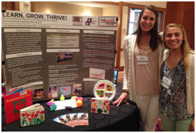 Grace and Amy at VT Engage Poster Session