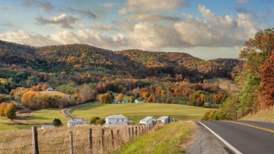 A rural Virginia Farm in the Appalachian Mountains. Photo credit: Craig Zerbe.